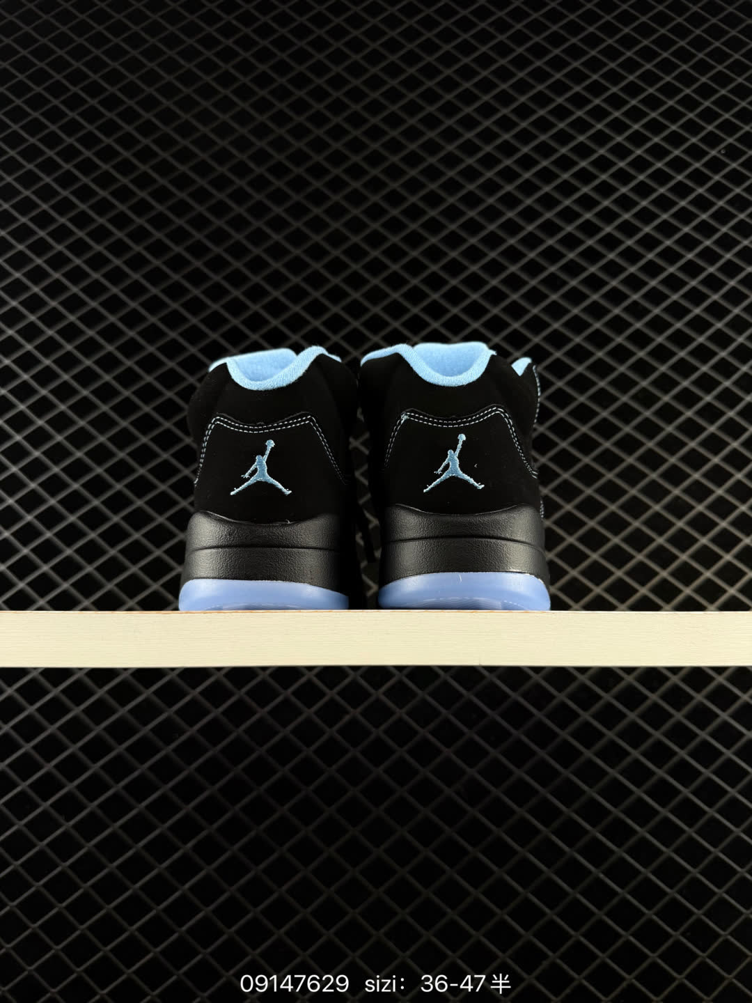 Air Jordan 5 Retro Black University Blue-DD0587-008